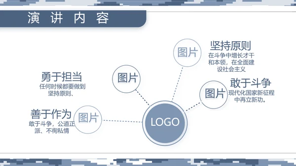 迷彩风部队海军工作汇报动态PPT模板