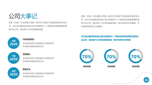 欧美风简约公司简介宣传提案商务PPT模板