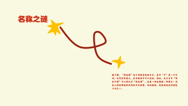 红色中国美食肉夹馍介绍PPT模板