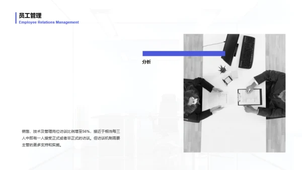 灰色商务风人力资源管理年度汇报PPT模板下载
