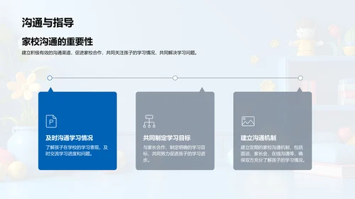 二年级学习报告PPT模板