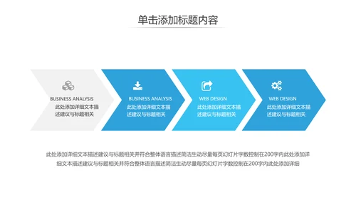 蓝色现代风企业宣传工作汇报通用PPT模板