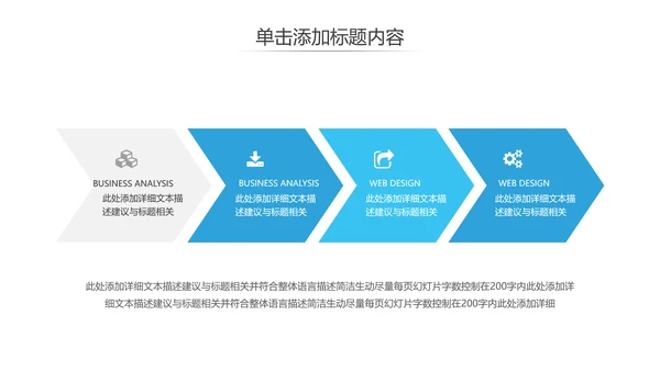 蓝色现代风企业宣传工作汇报通用PPT模板