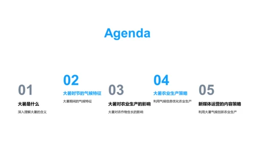 大暑农业生产