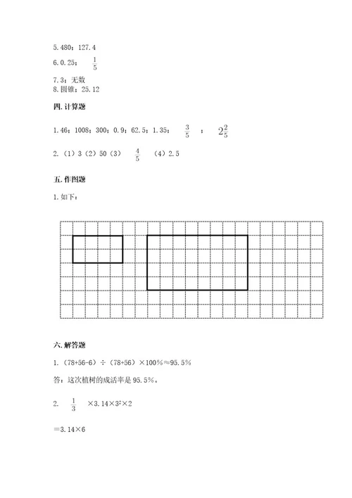 小升初六年级期末试卷附答案（完整版）