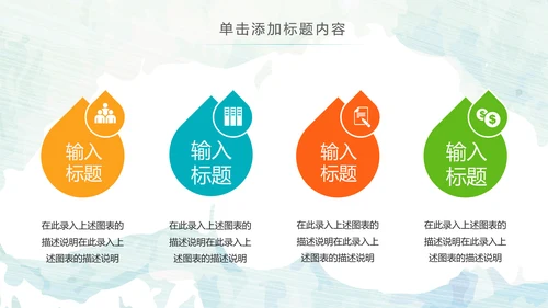 水彩钢琴音乐艺术培训工作述职ppt模板
