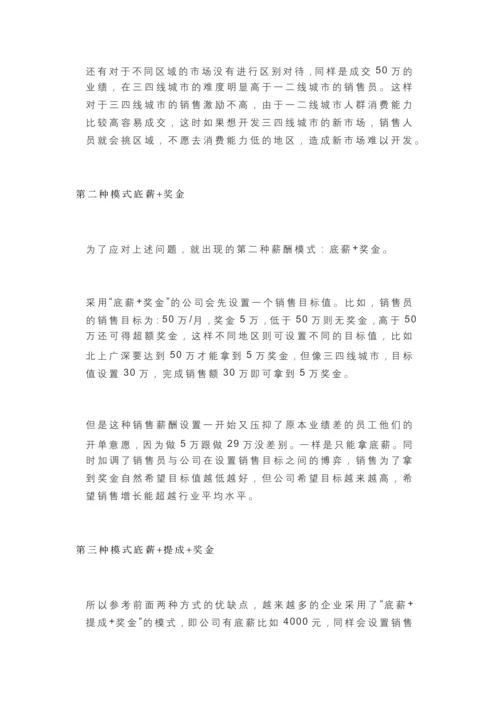 销售岗位的绩效考核及工资怎么设置.docx