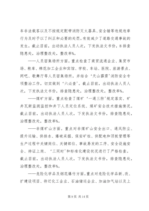 向县维稳工作督查组专题汇报材料.docx