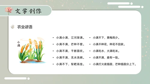 古意中国风小满PPT模板