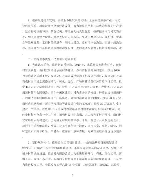精编之乡镇工作总结范文.docx