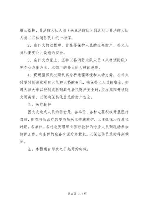 镇处置火灾应急预案 (3).docx