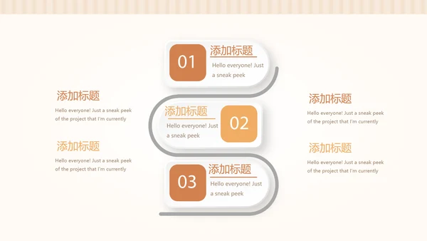 手绘面包年年终总结动态PPT