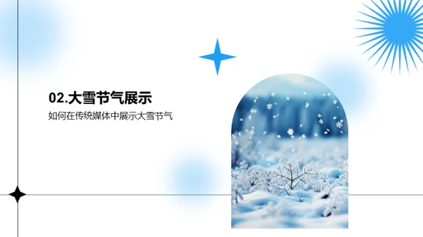 大雪节气与传统媒体的融合