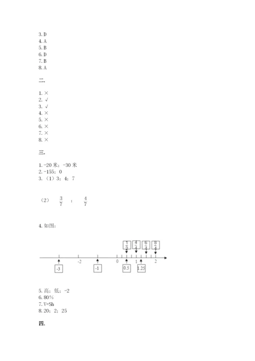 苏教版数学小升初模拟试卷及完整答案（网校专用）.docx