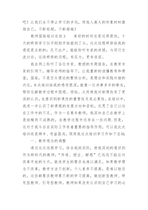 教师国培培训总结.docx