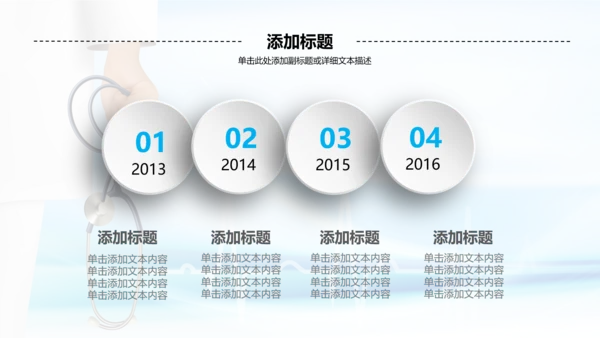 微立体医疗汇报动态PPT