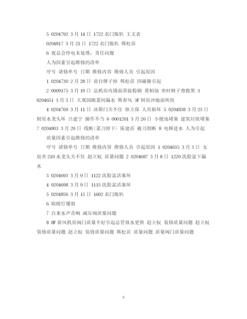 精编之月度工作总结范文.docx
