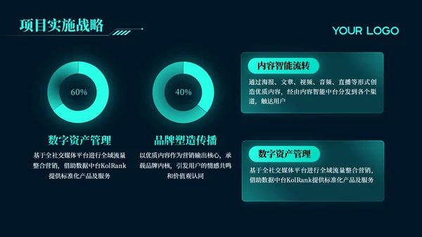 绿色科技风区块链技术创新高端峰会论坛PPT模板