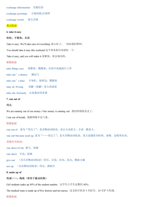 高中英语人教版选修6知识点汇总.docx