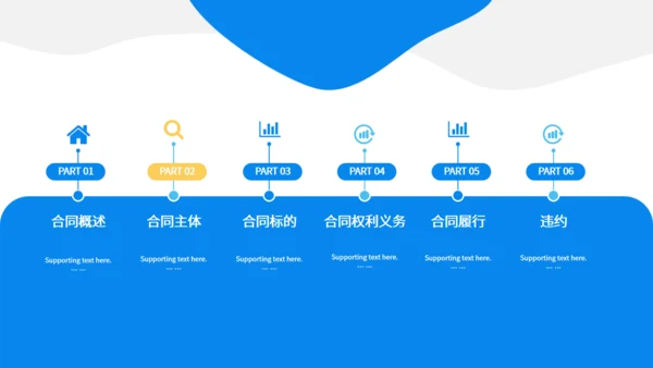 合同法实务培训通用PPT模板