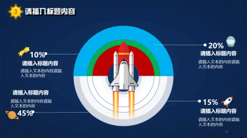 火箭发射载人航天追求卓越动画通用PPT模板