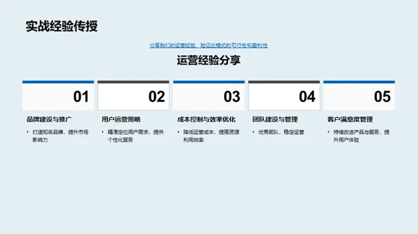 创新引领 成功共享