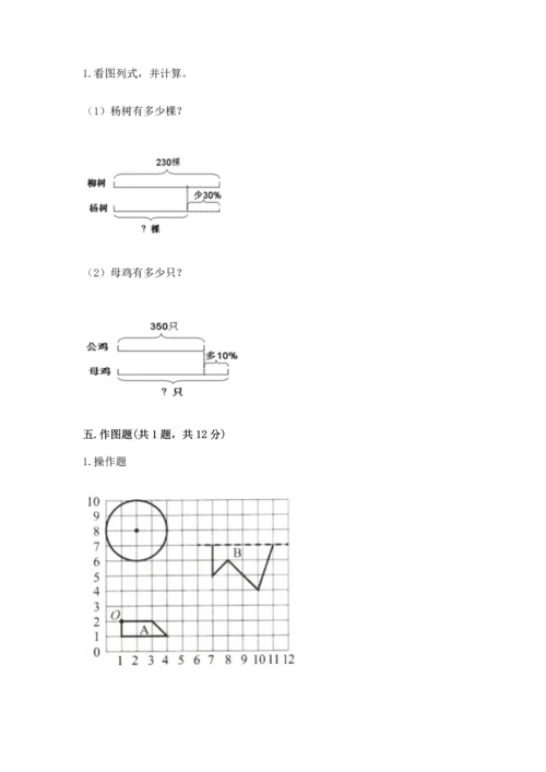 人教版六年级上册数学期末测试卷精品【达标题】.docx