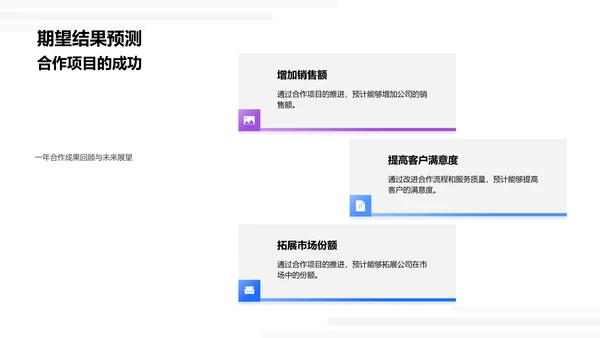 合作项目述职报告PPT模板