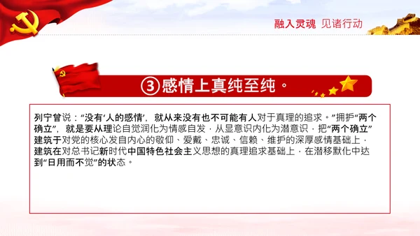 两个确立的决定性意义党支部党课PPT课件