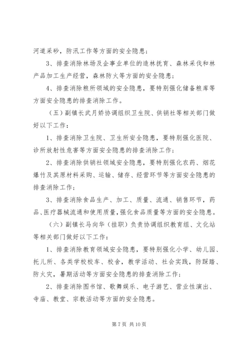 镇查尽责除隐患保安全活动实施方案.docx