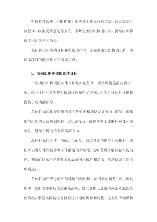 组织协调措施方案.docx