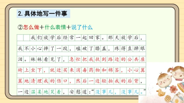 统编版语文二年级下册2024-2025学年度第二单元写话：我的好朋友（课件）