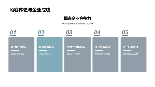 构筑顾客体验的企业文化