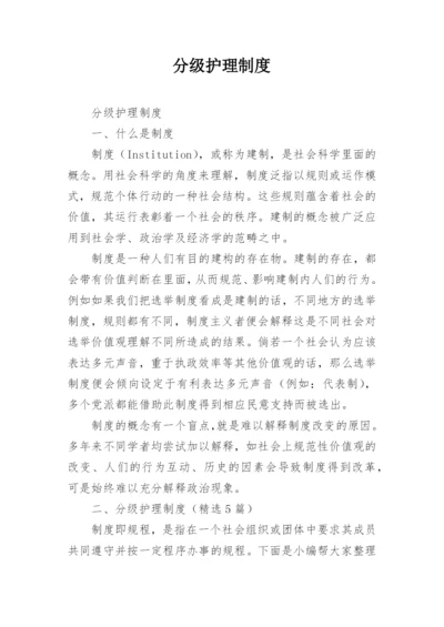 分级护理制度.docx