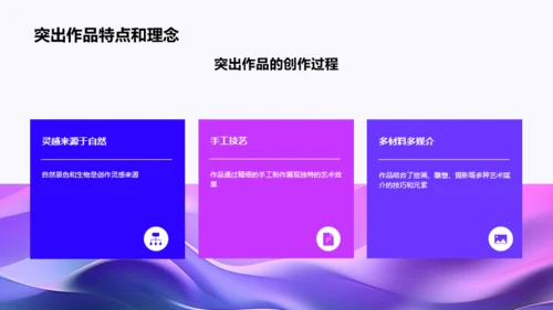 艺术设计作品展示PPT 画册