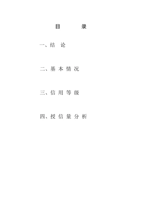 中国建设银行信贷客户评价综合报告.docx