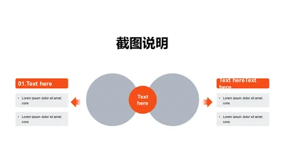 扁平PPT截图说明