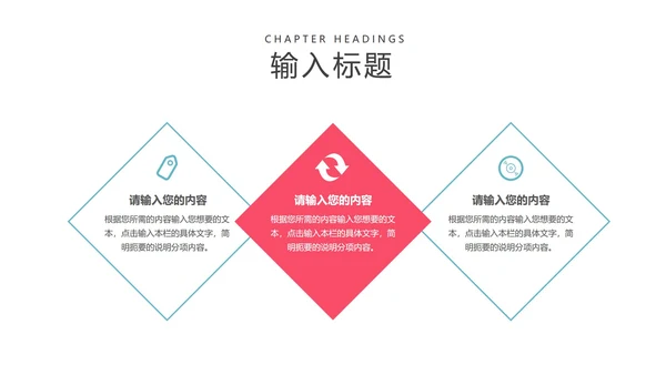 红色渐变风工作总结汇报PPT模板