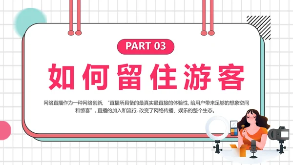 带货主播电商网红直播培训PPT模板