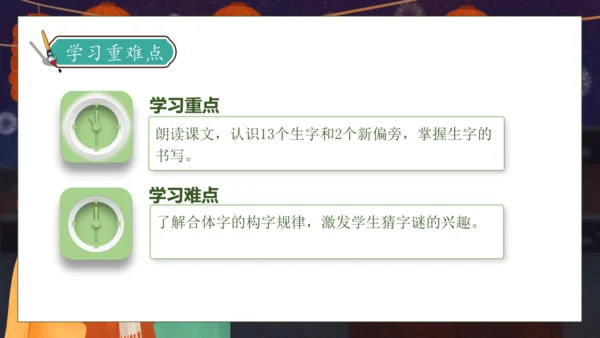 【核心素养】部编版语文一年级下册-识字4. 猜字谜 第1课时（课件）
