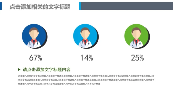 医学医生医院工作总结医疗介绍PPT模板