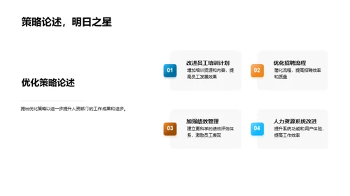人资部门季度绩效