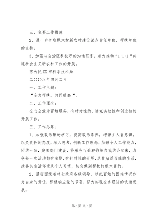 社会主义新农村建设试点工作计划计划.docx