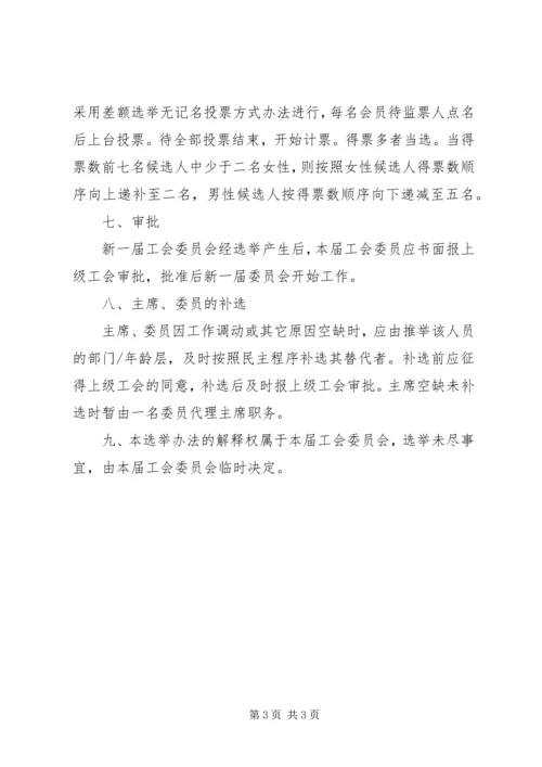 会议材料10工会会员代表大会选举办法 (3).docx