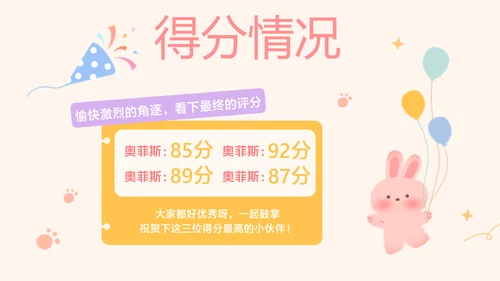 粉色趣味卡通风企业员工生日会