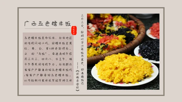 中国味道各地方美食通用PPT模板