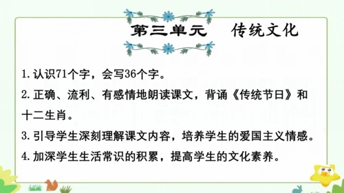 统编版二下语文第三单元整理课 课件