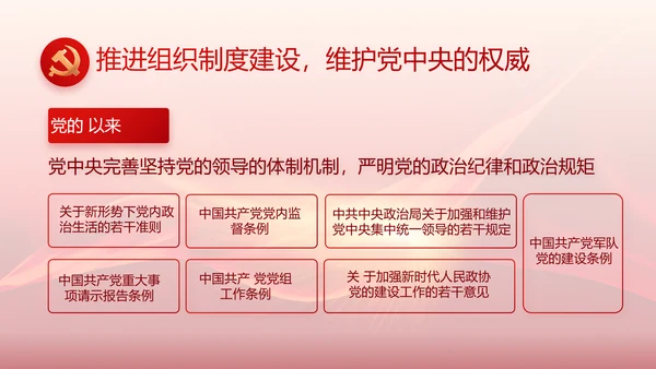 红色党建党支部党员主题党日党课PPT