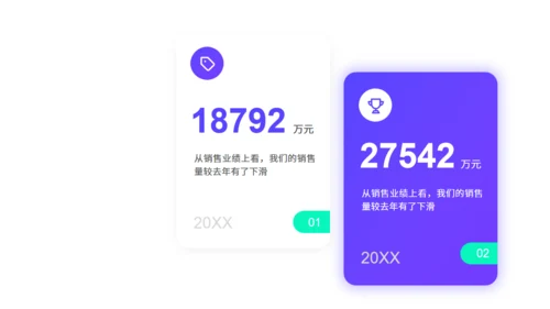 年中总结工作汇报紫色通用PPT模板