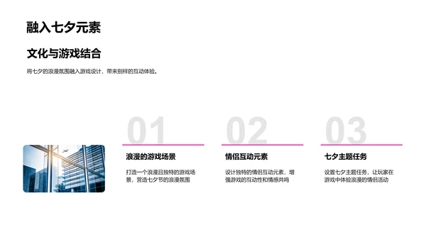 七夕情侣游戏亮点PPT模板
